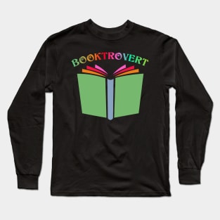 Booktrovert rainbow Long Sleeve T-Shirt